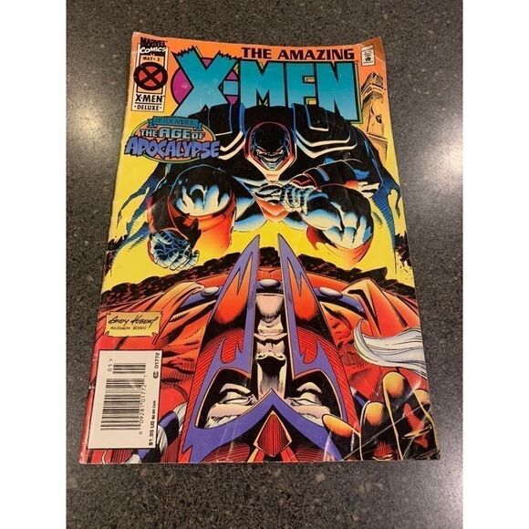 Vintage Comics The Amazing X-Men Marvel After Xavier:The Age of Apocalypse maga - Picture 2 of 9